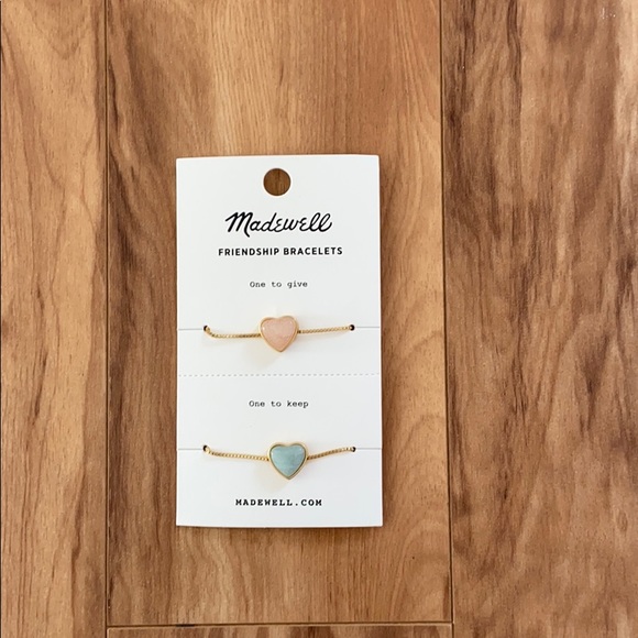 Madewell Heart Rock Friendship Bracelet Set - Picture 2 of 5